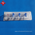 3 valve medical manifold angiography kit manifold